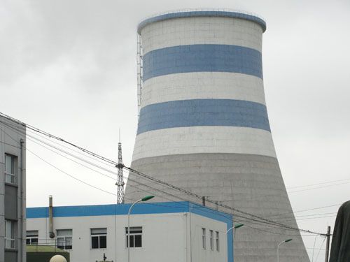 贺州240米烟囱滑模新建